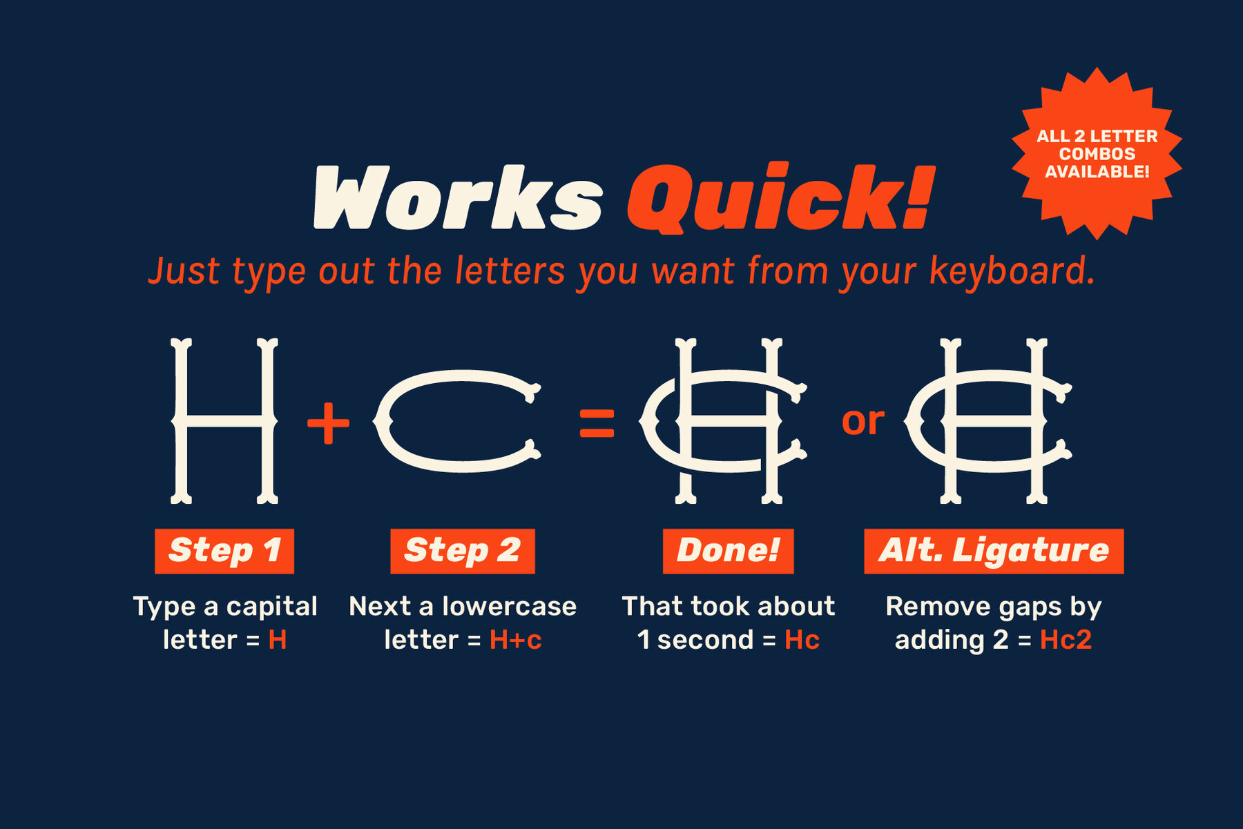 Champion Monograms Font Baseball 4 4