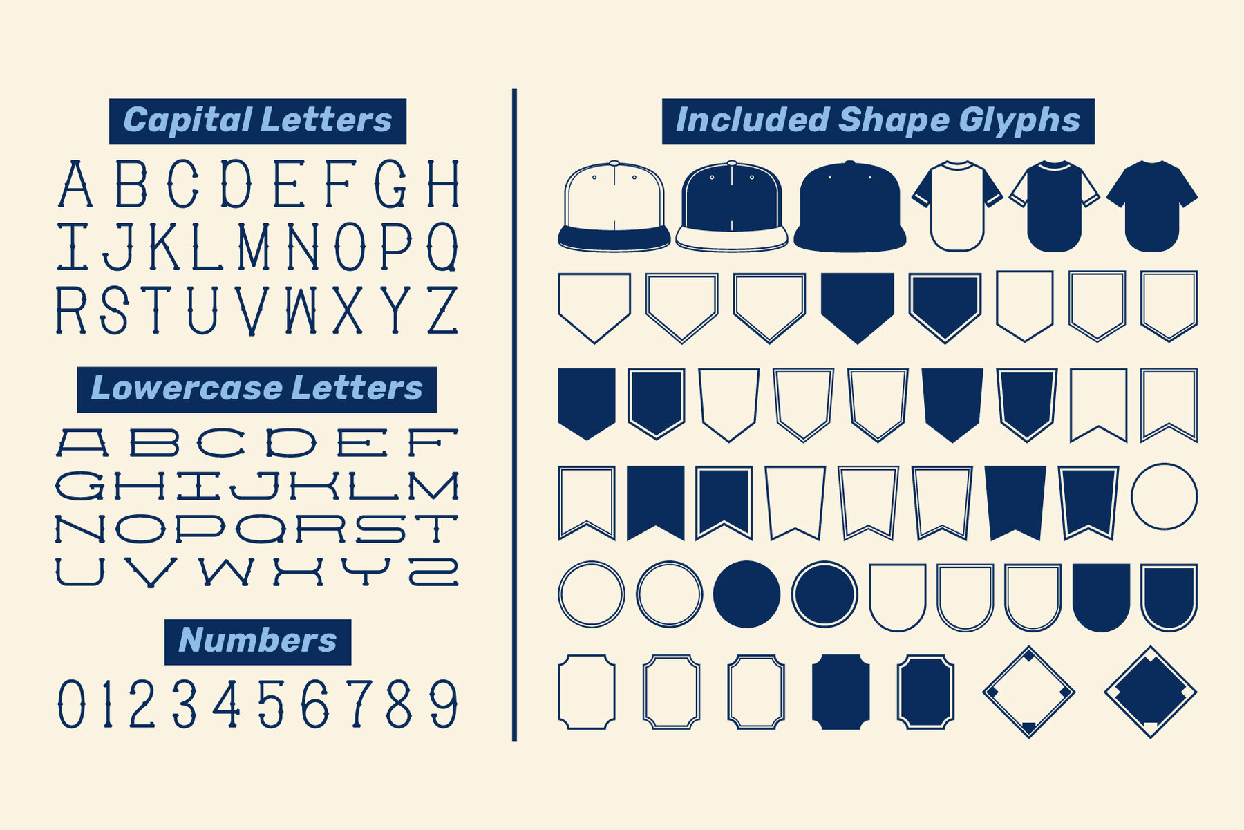 Champion Monograms Font  Baseball 2 6