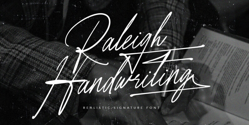 Raleigh Handwriting