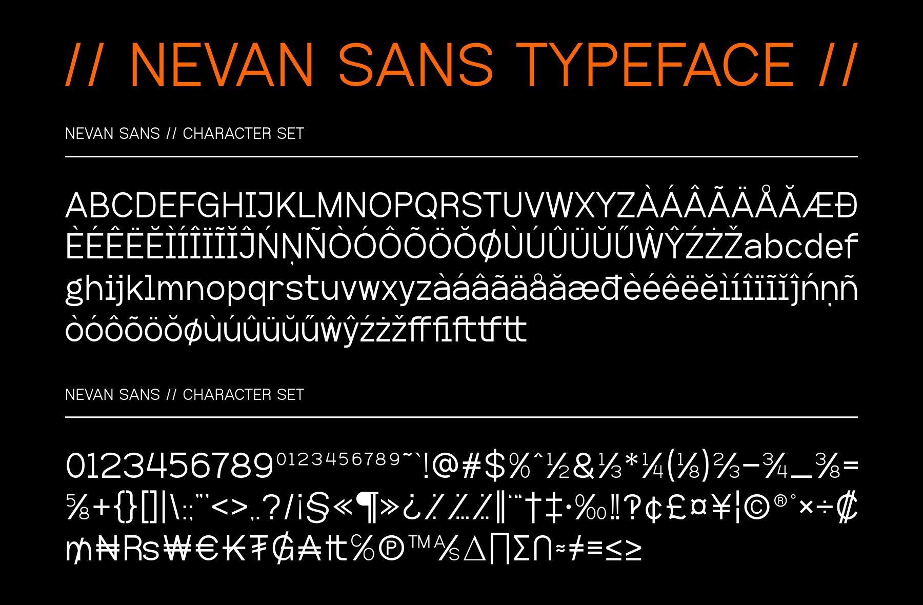 Nevan Sans 5