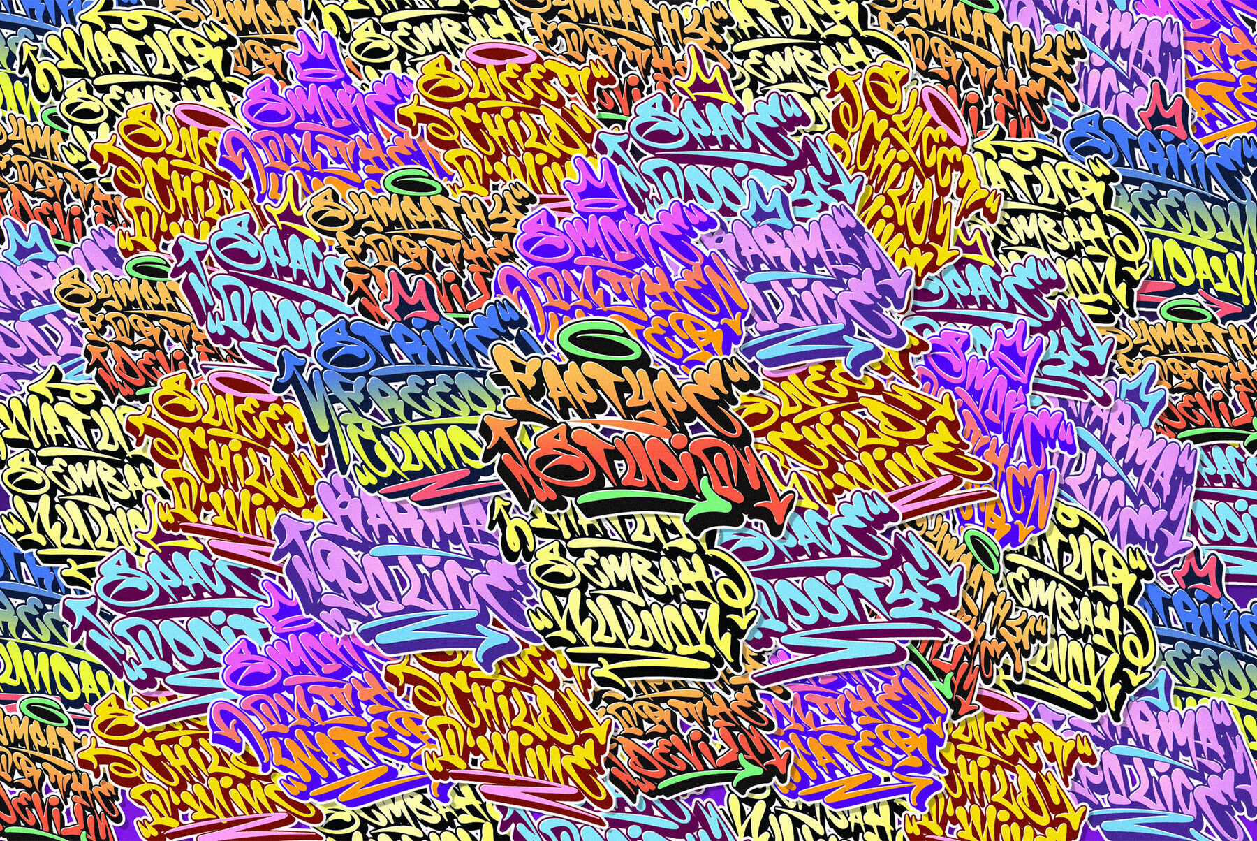 Space Oddity Graffiti 2