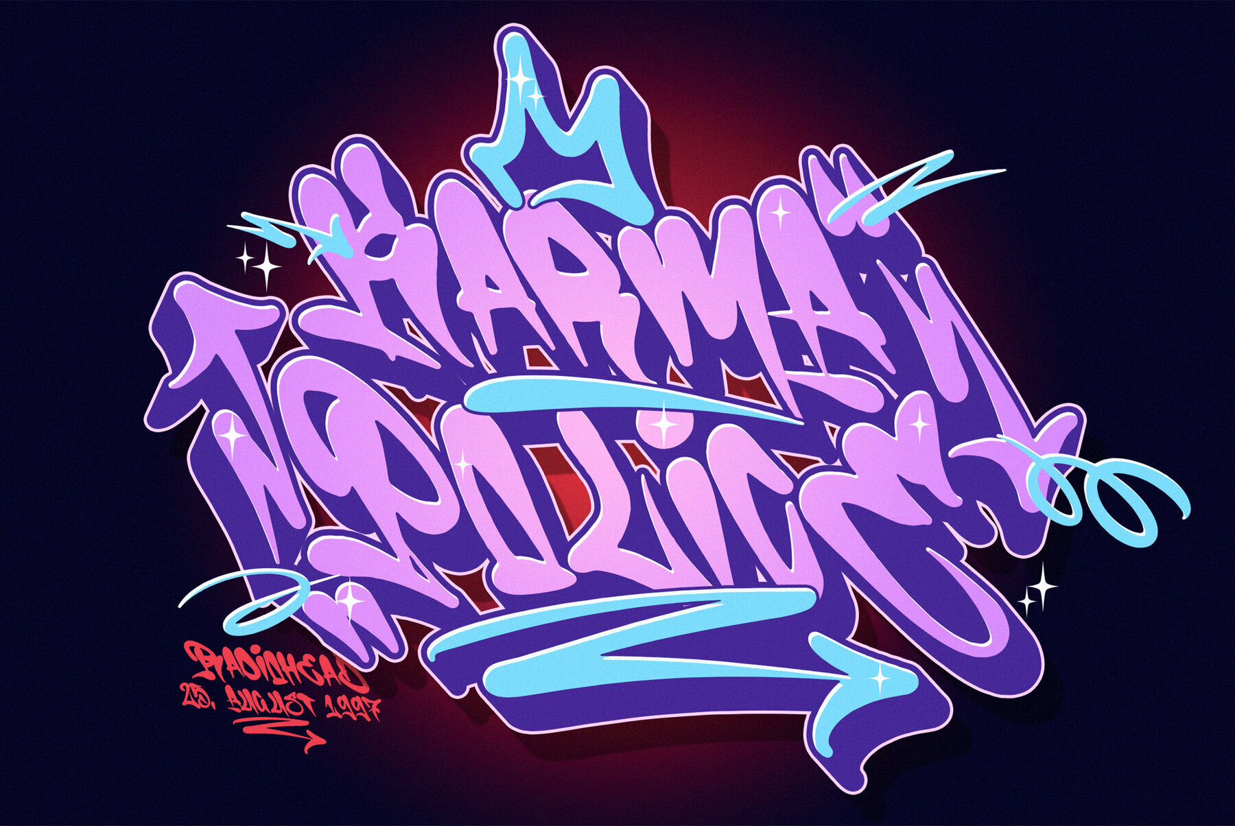 Space Oddity Graffiti 3