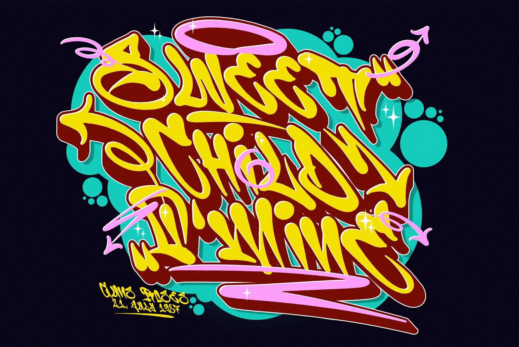 Space Oddity Graffiti 4