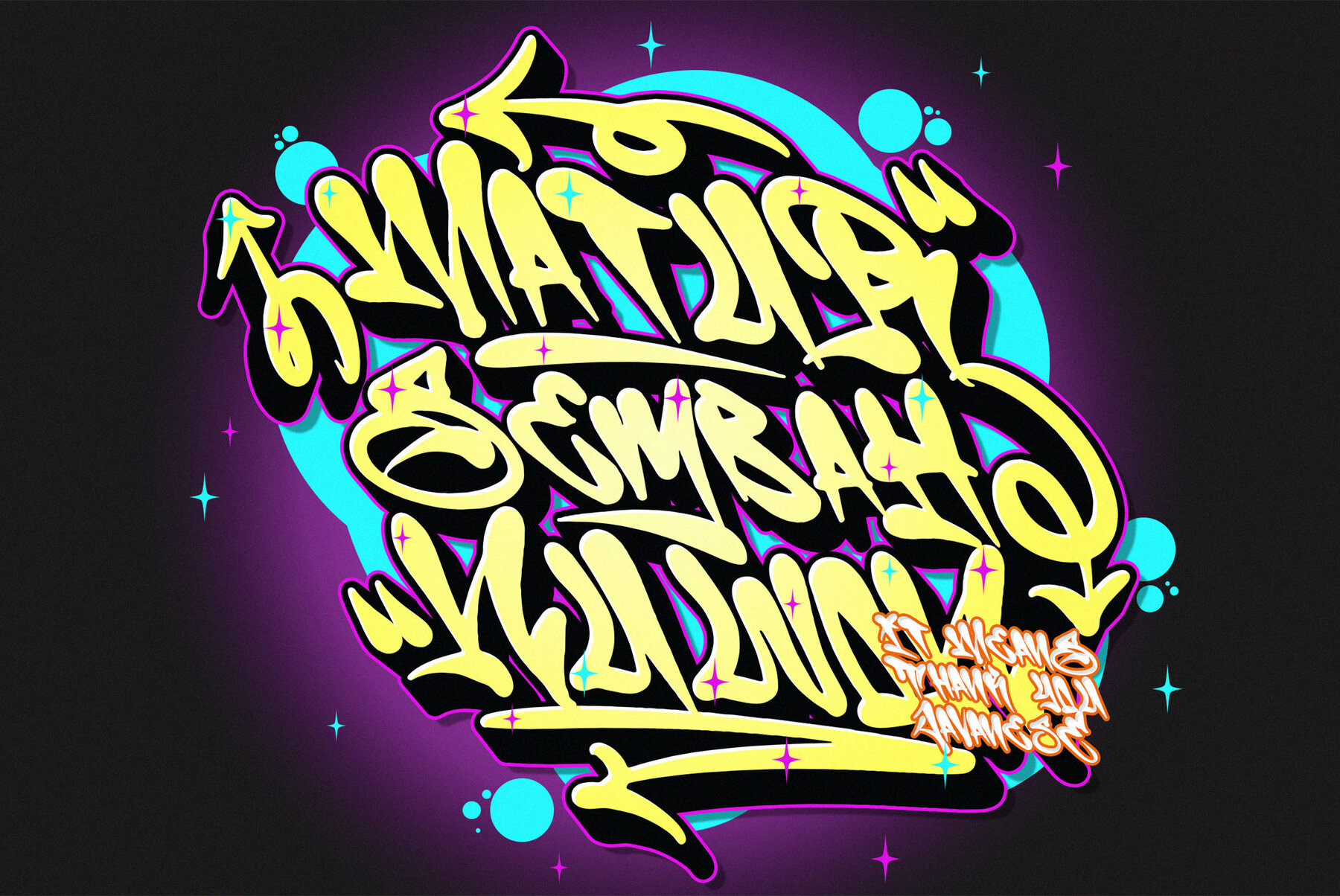 Space Oddity Graffiti 13