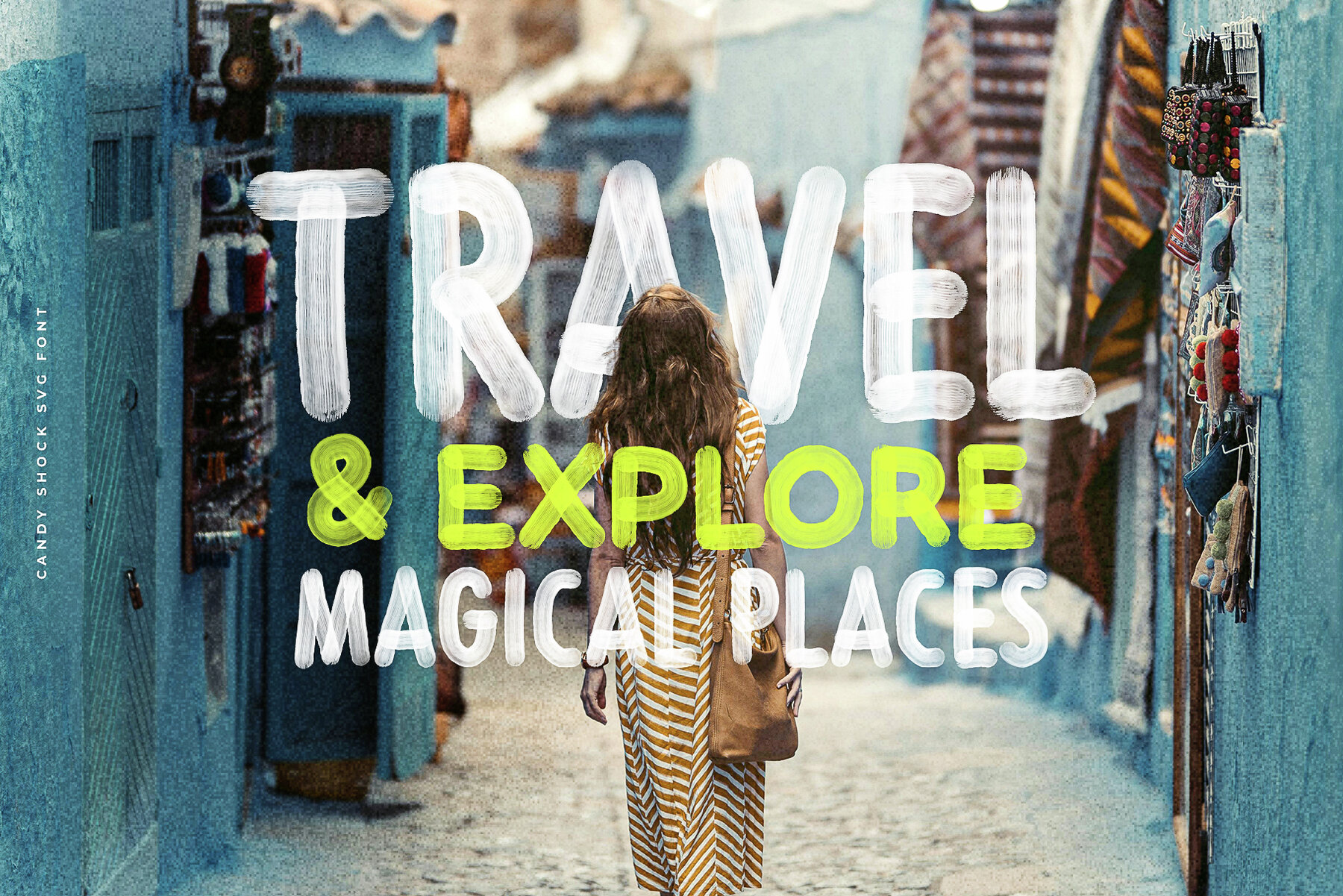 Candy Shock SVG Font 6