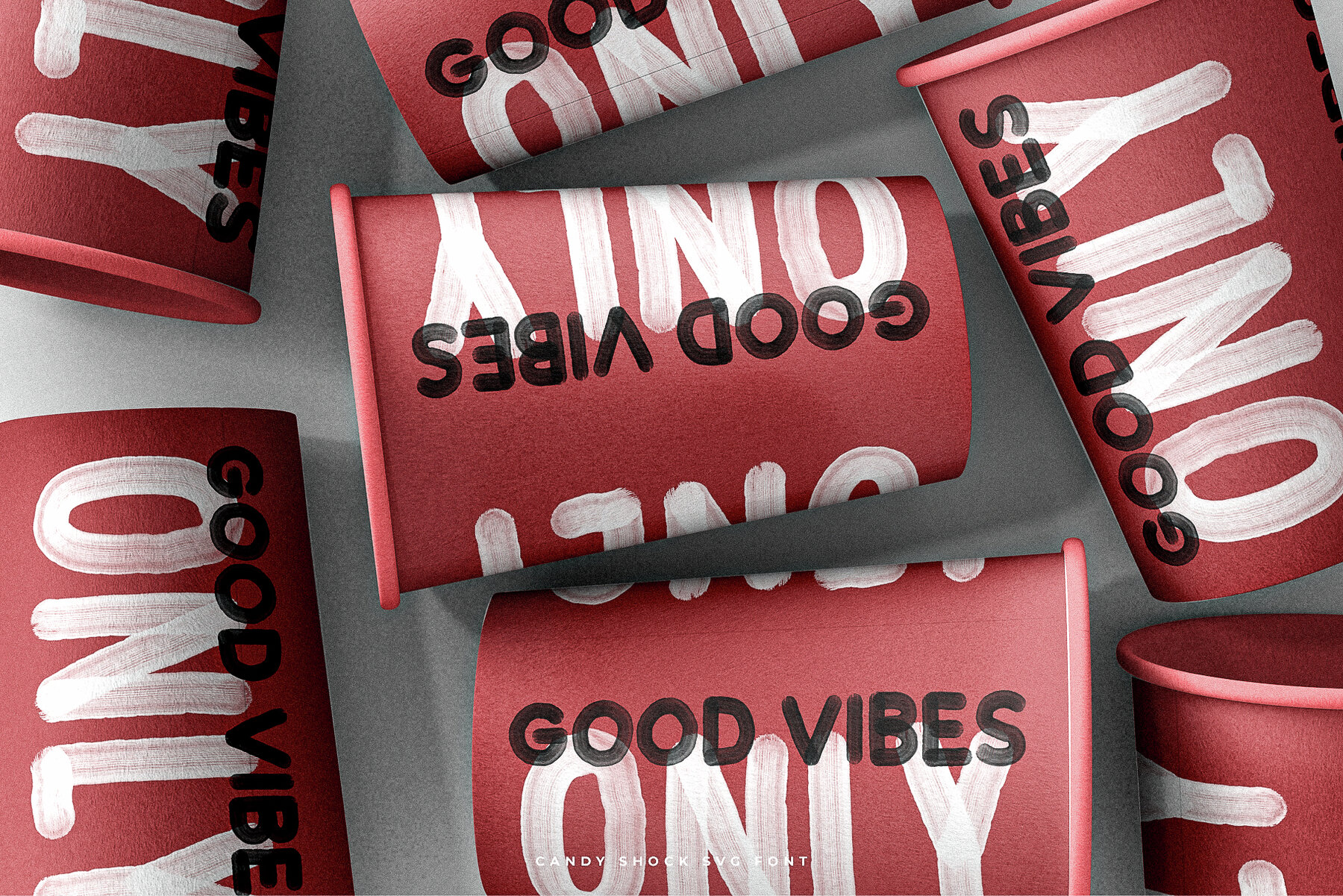 Candy Shock SVG Font 7