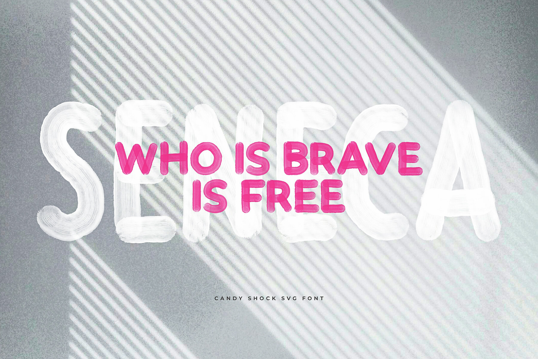 Candy Shock SVG Font 8