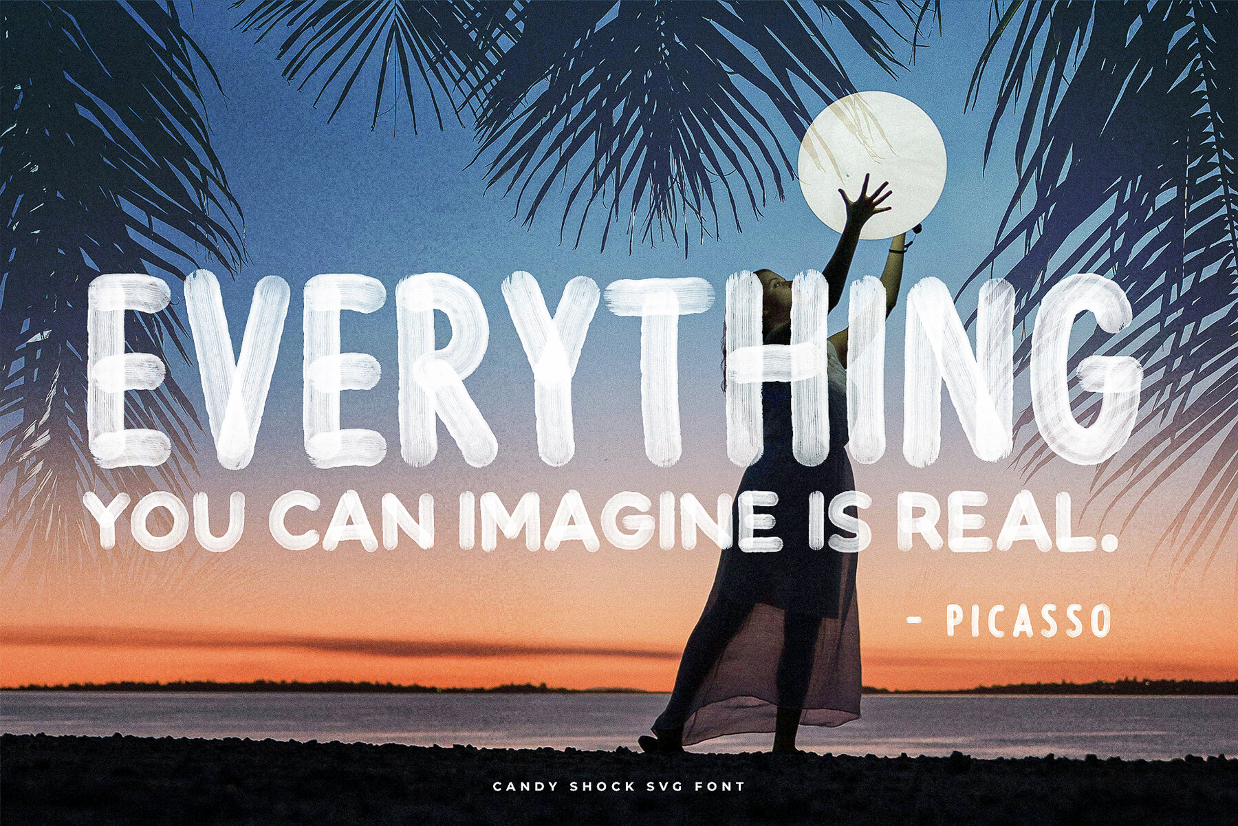 Candy Shock SVG Font 10