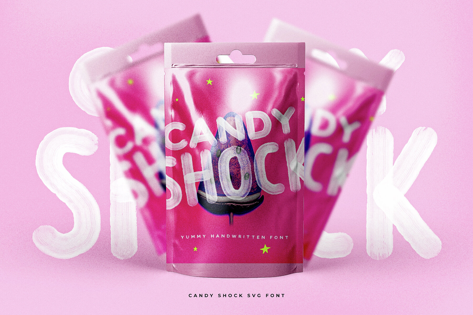 Candy Shock SVG Font 11