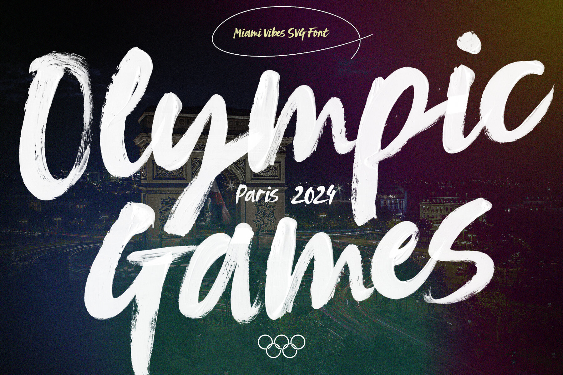 Malibu Vibes SVG Font 2