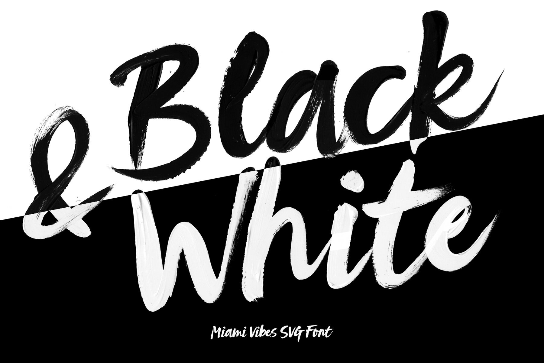 Malibu Vibes SVG Font 3