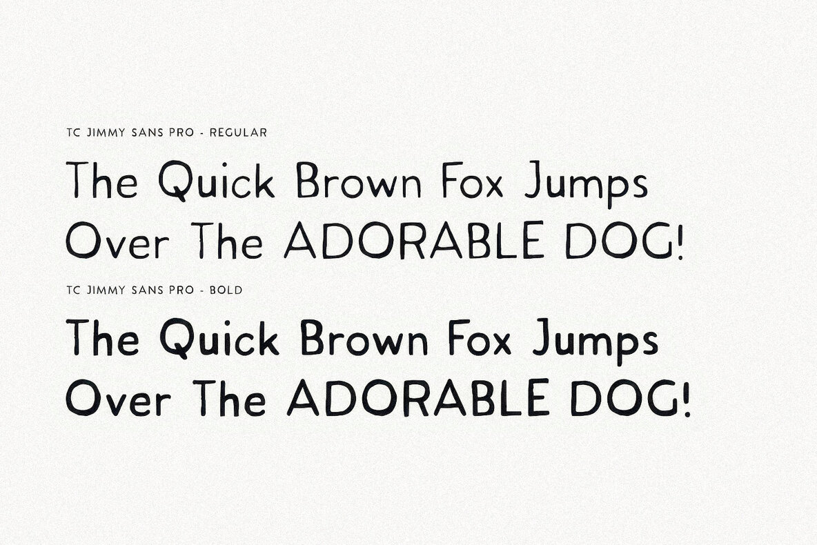 TC Jimmy Sans Pro 7