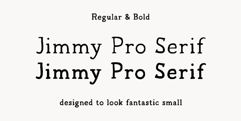 TC Jimmy Serif Pro