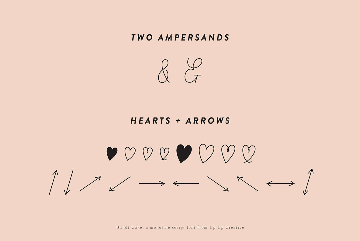 Bundt Cake Script Font 9