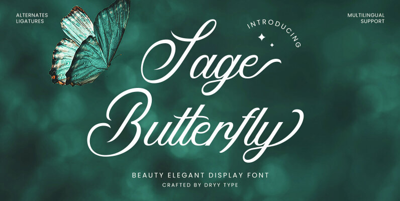 Sage Butterfly