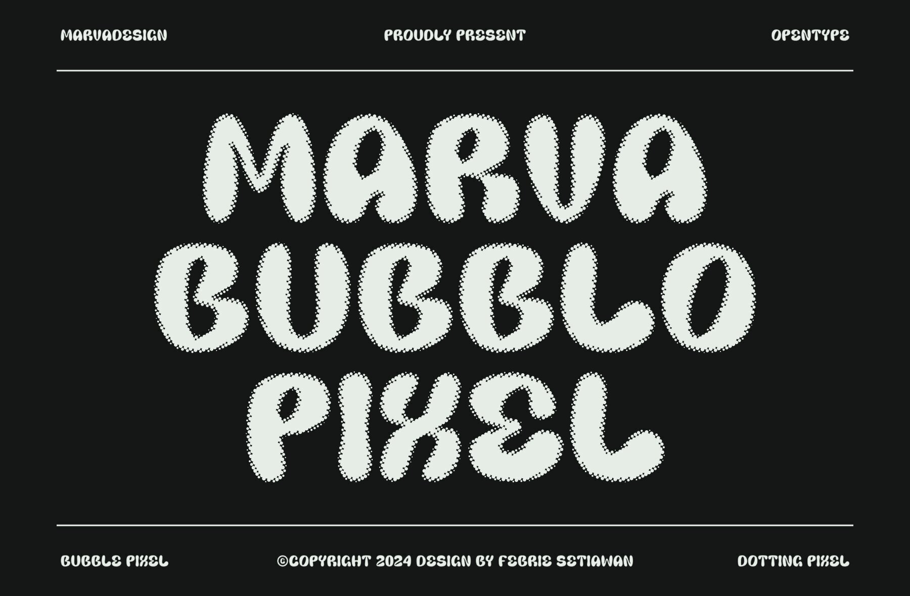 Marva Bubblo Pixel 1