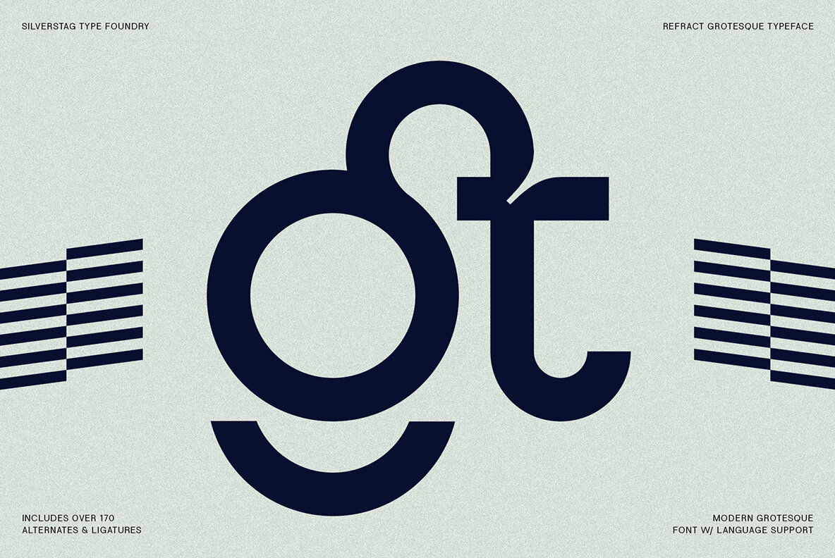 Refract Typeface 10