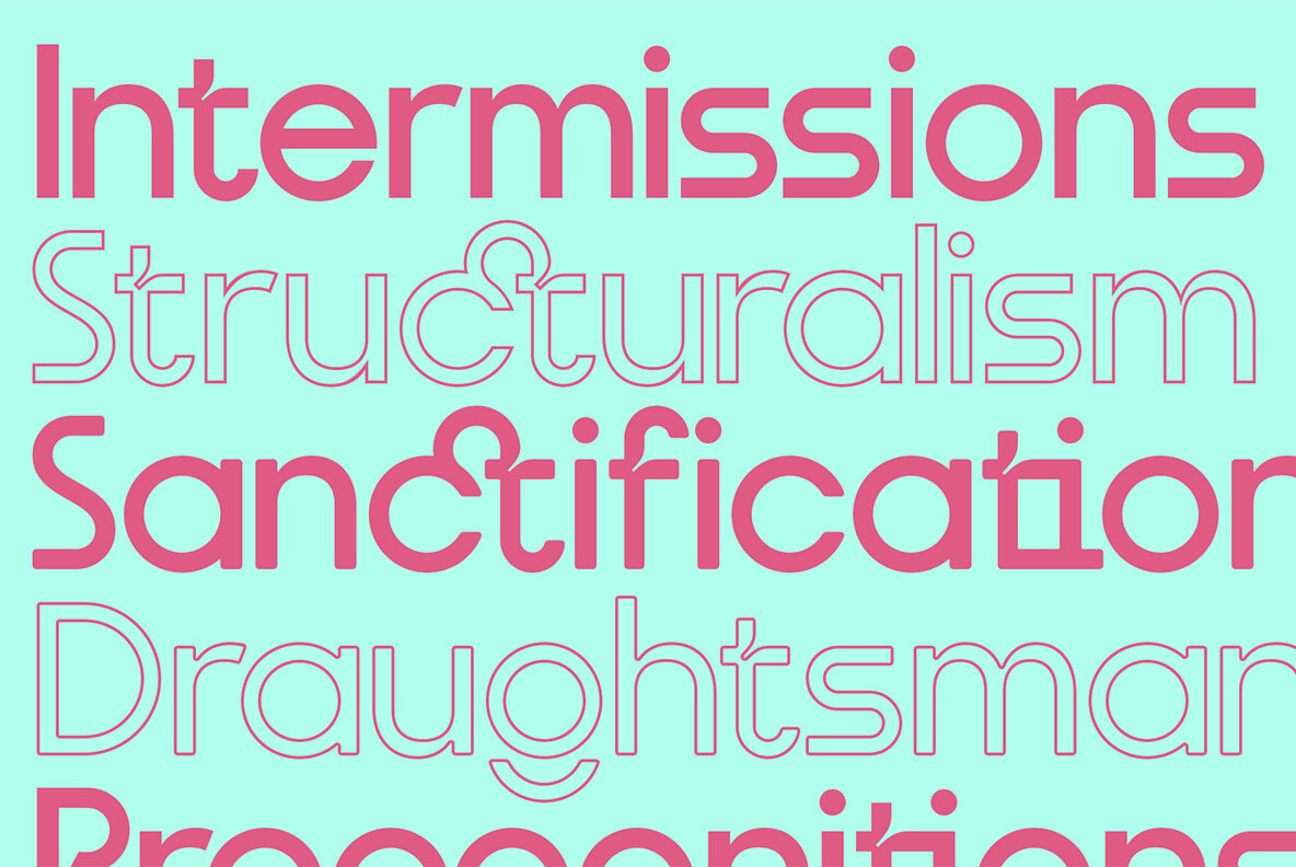 Refract Typeface 18