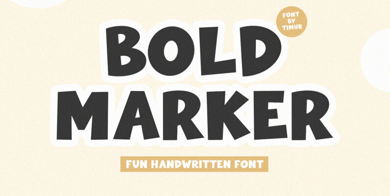 Bold Marker