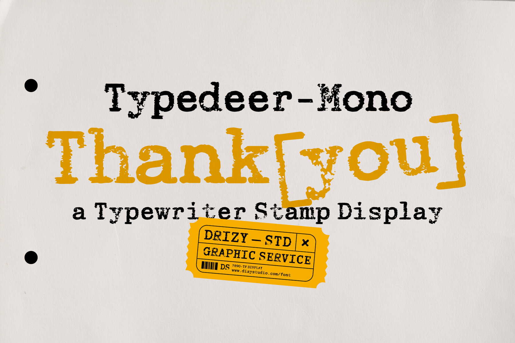 Typedeer Mono 10