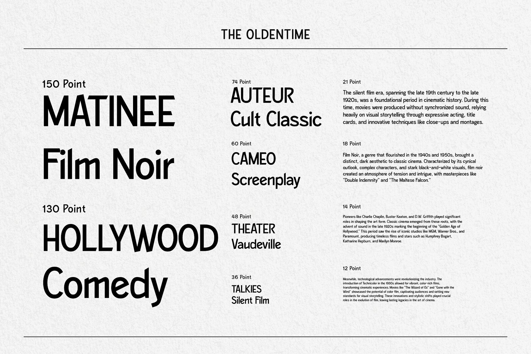 The Oldentime 7
