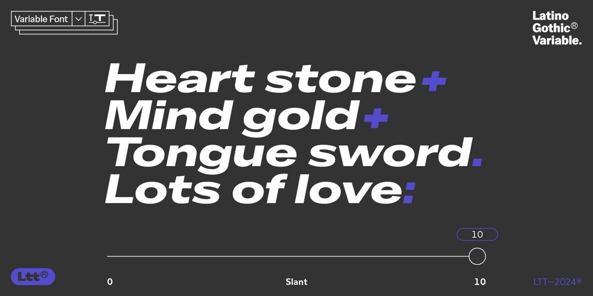 Latino Gothic Variable 4