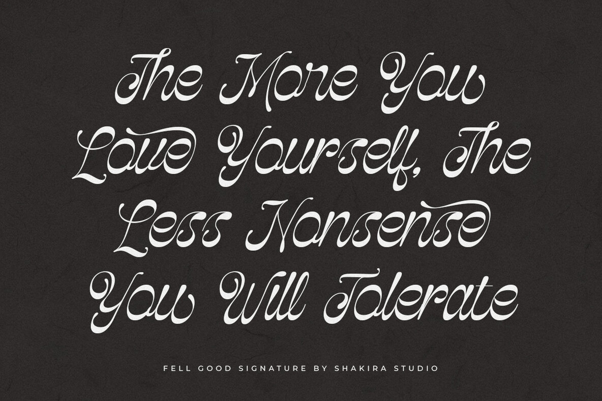 Fell Good Signature 9