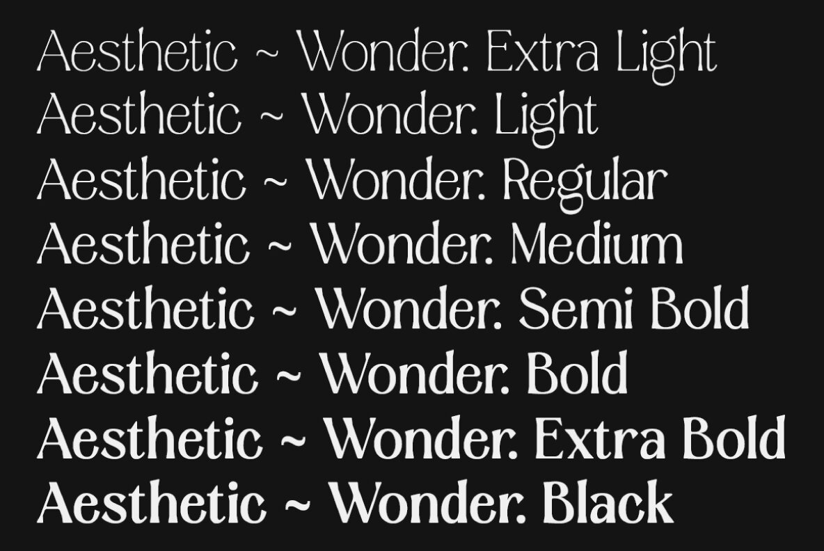 Aesthetic Wonder 17