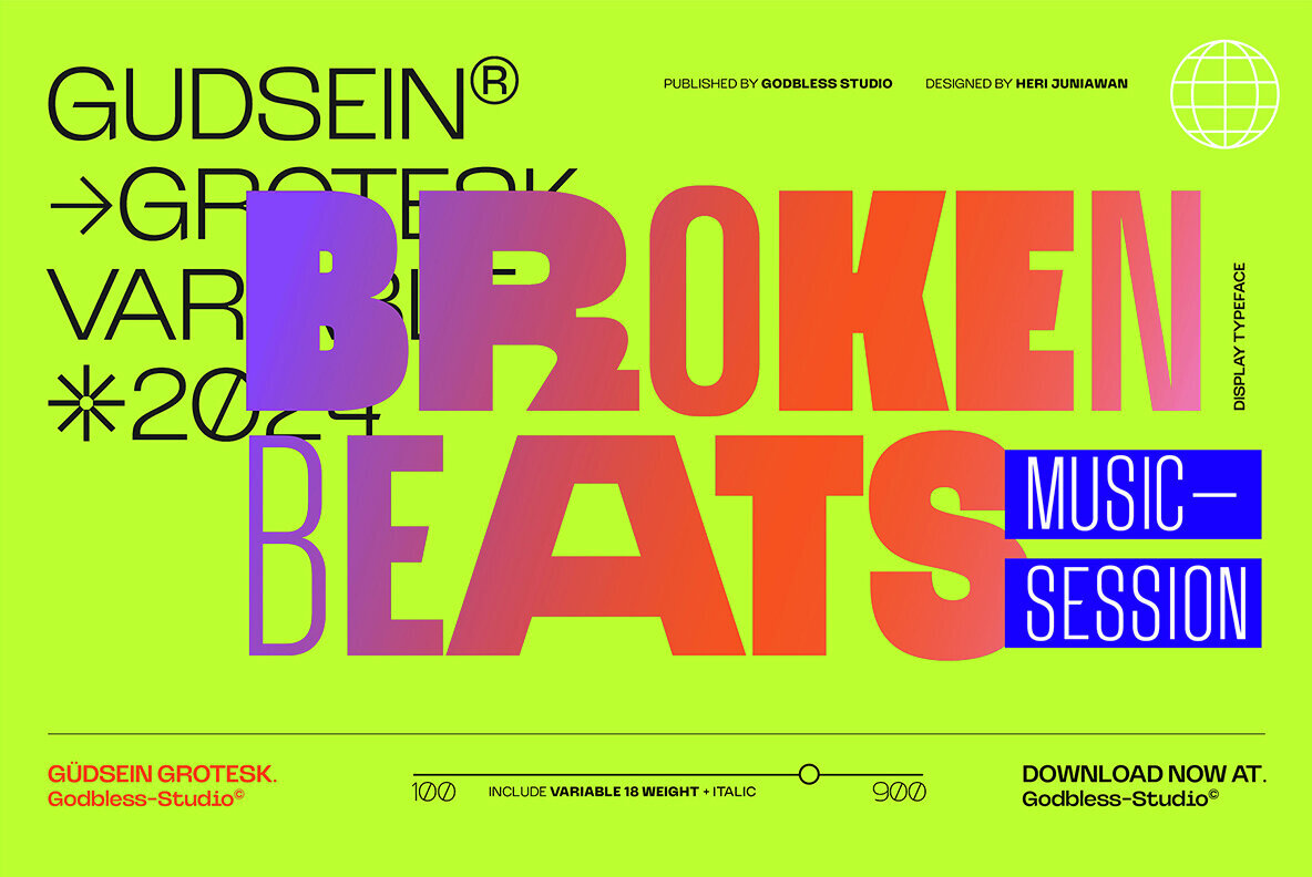 Gudsein Grotesk 3