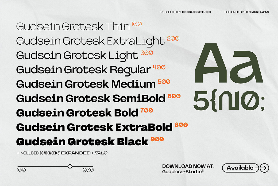 Gudsein Grotesk 6