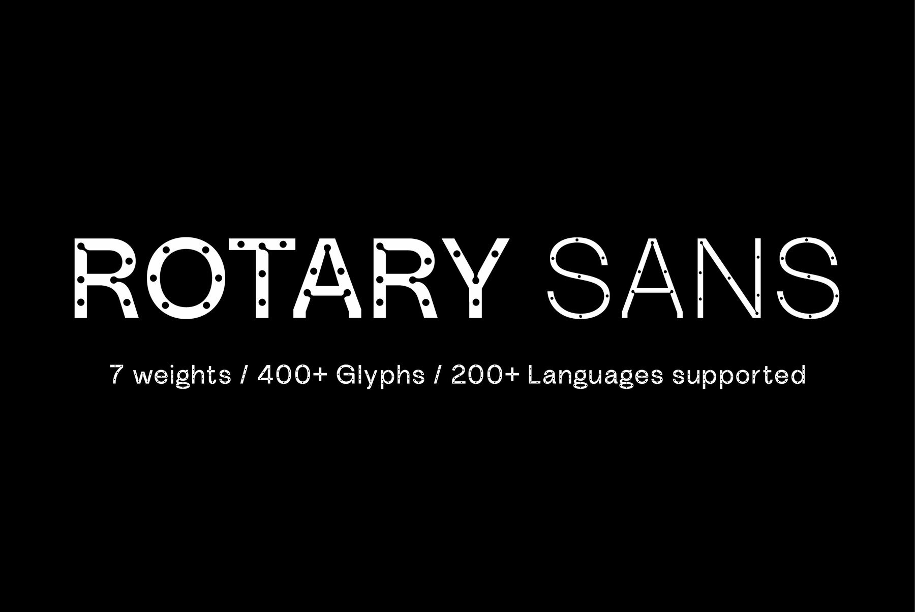 Rotary Sans 1