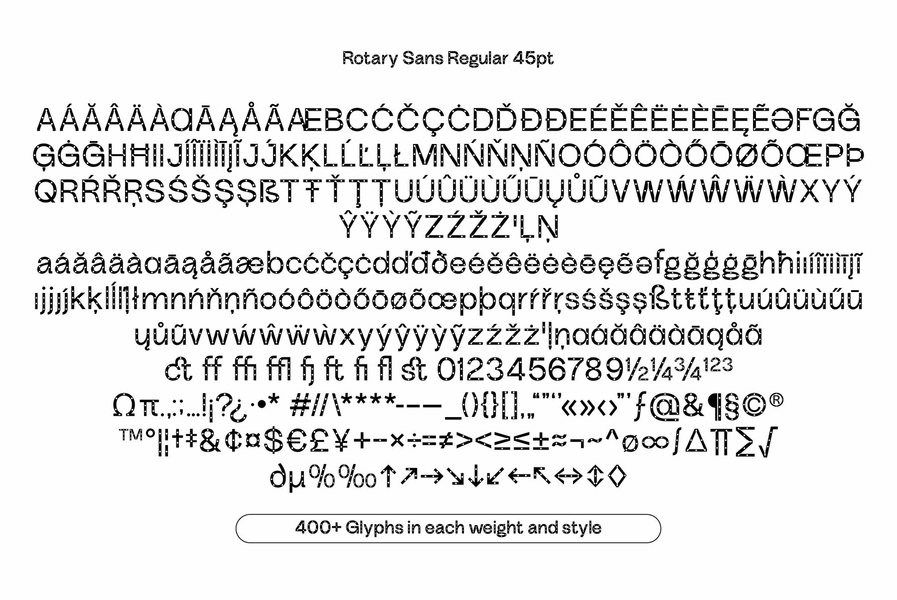 Rotary Sans 10