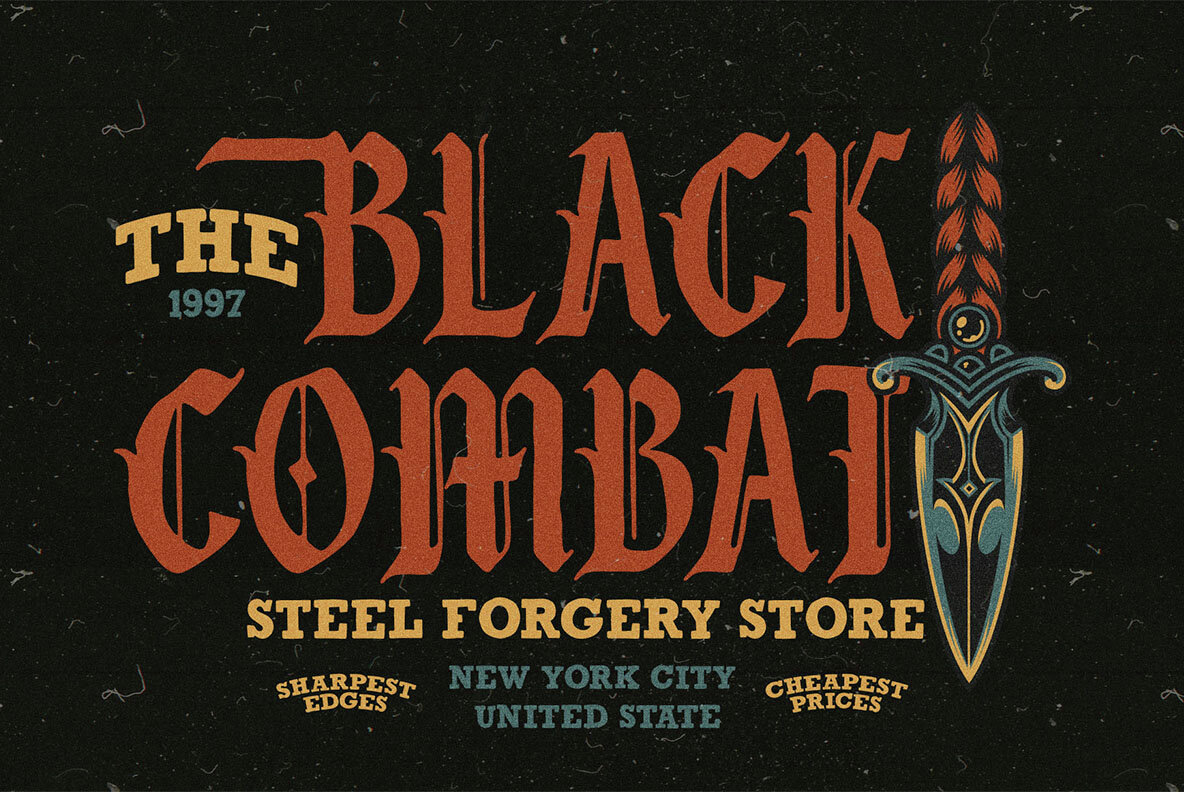 Salt Black Combat 17