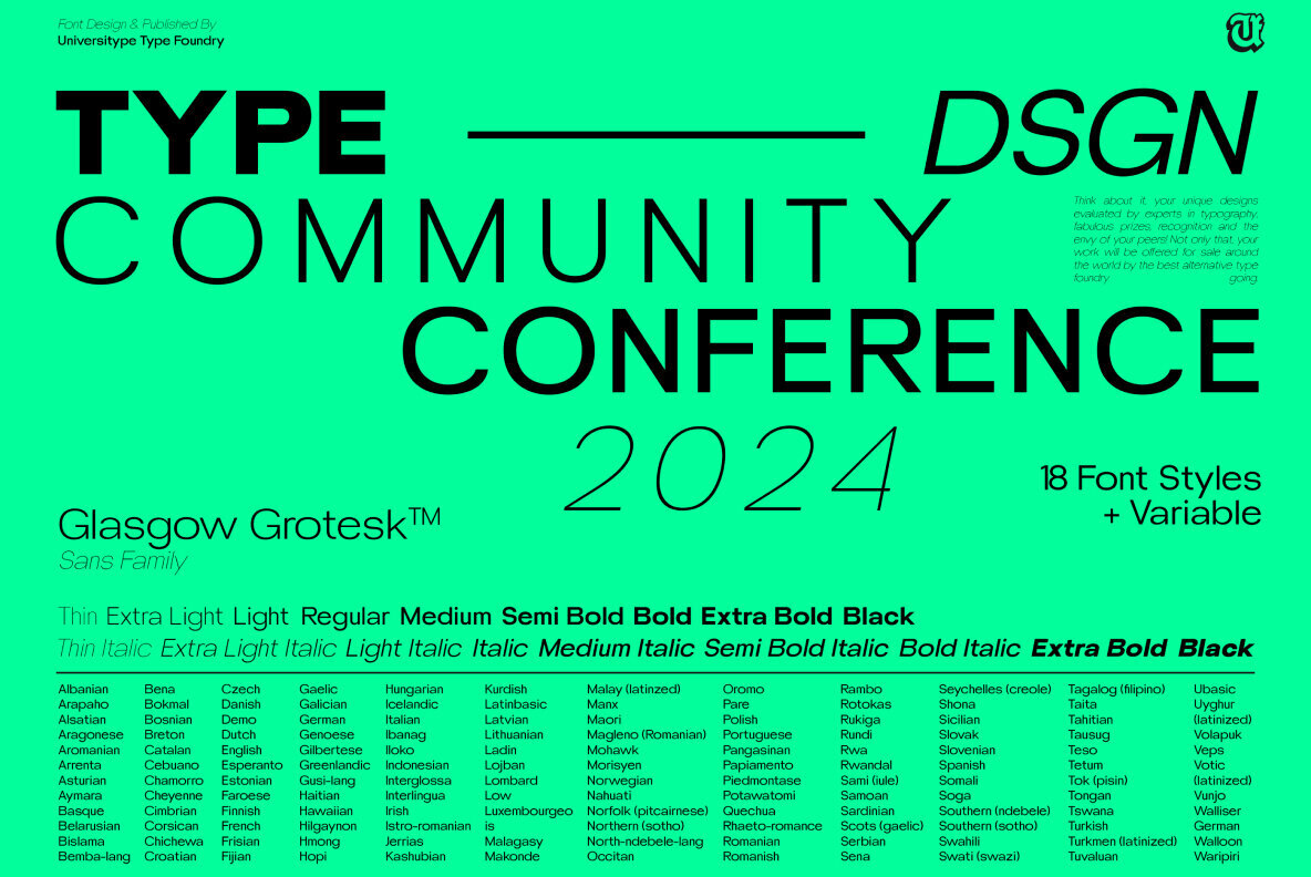 UT Glasgow Grotesk 3