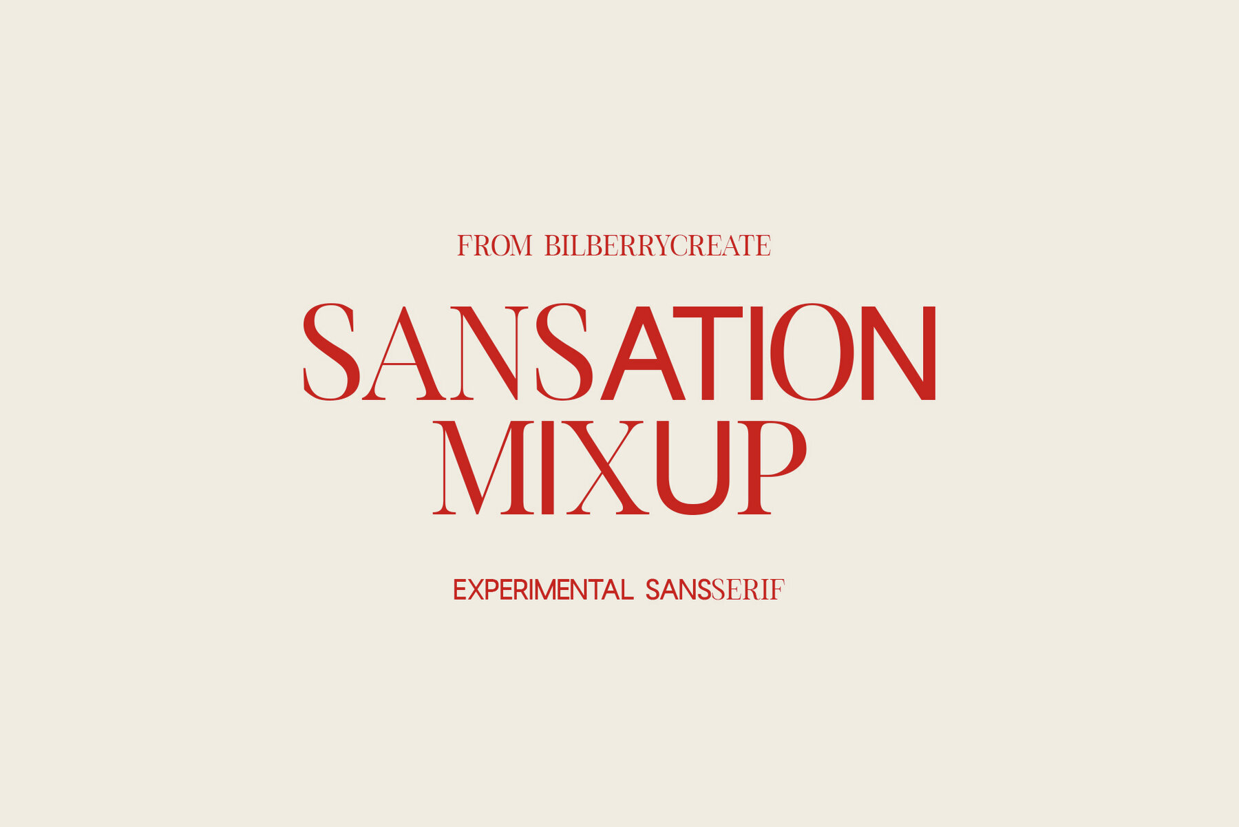 Sansation Mixup 1