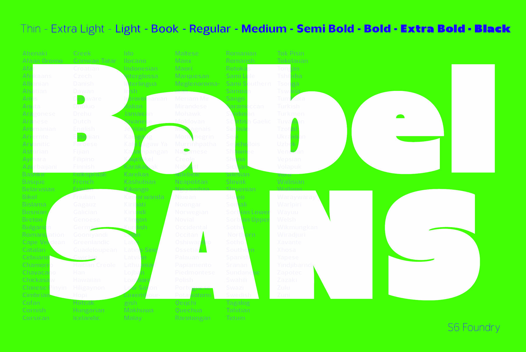 Babel Sans 1