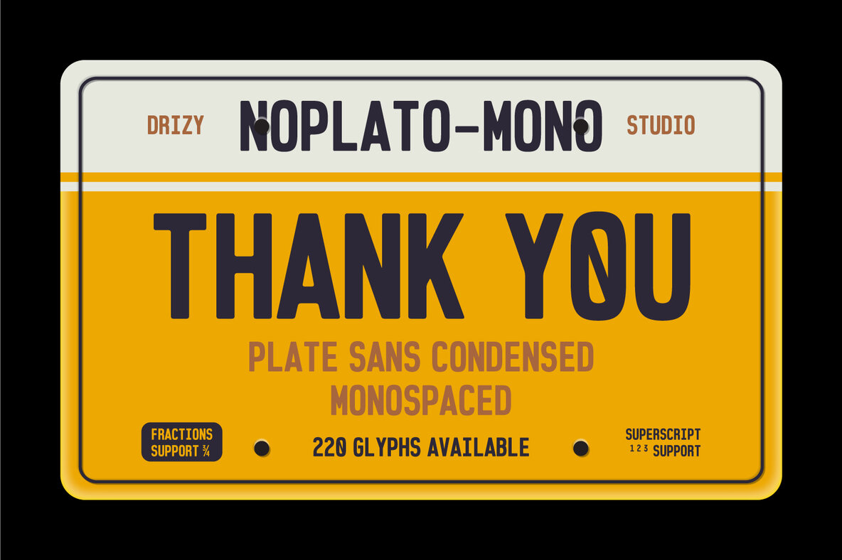 Noplato Mono 10