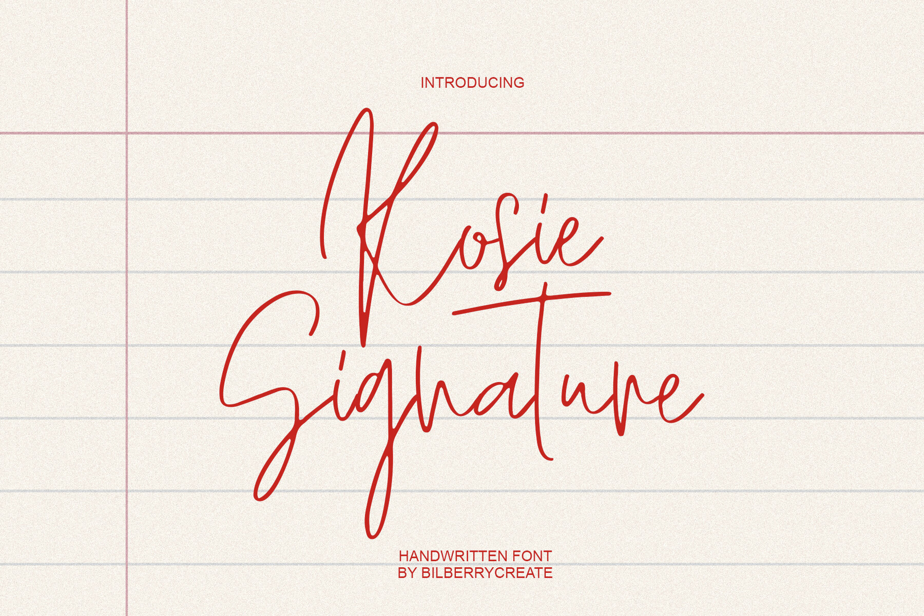 Rosie Signature 1
