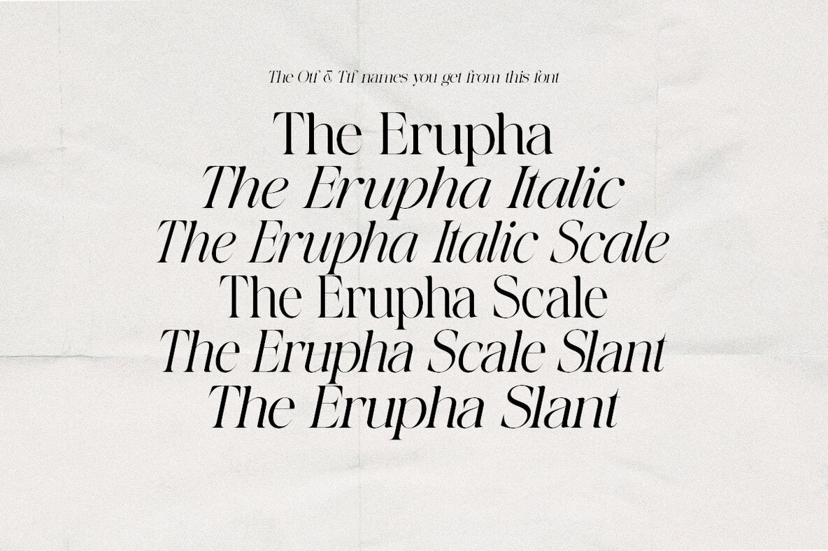 The Erupha 6