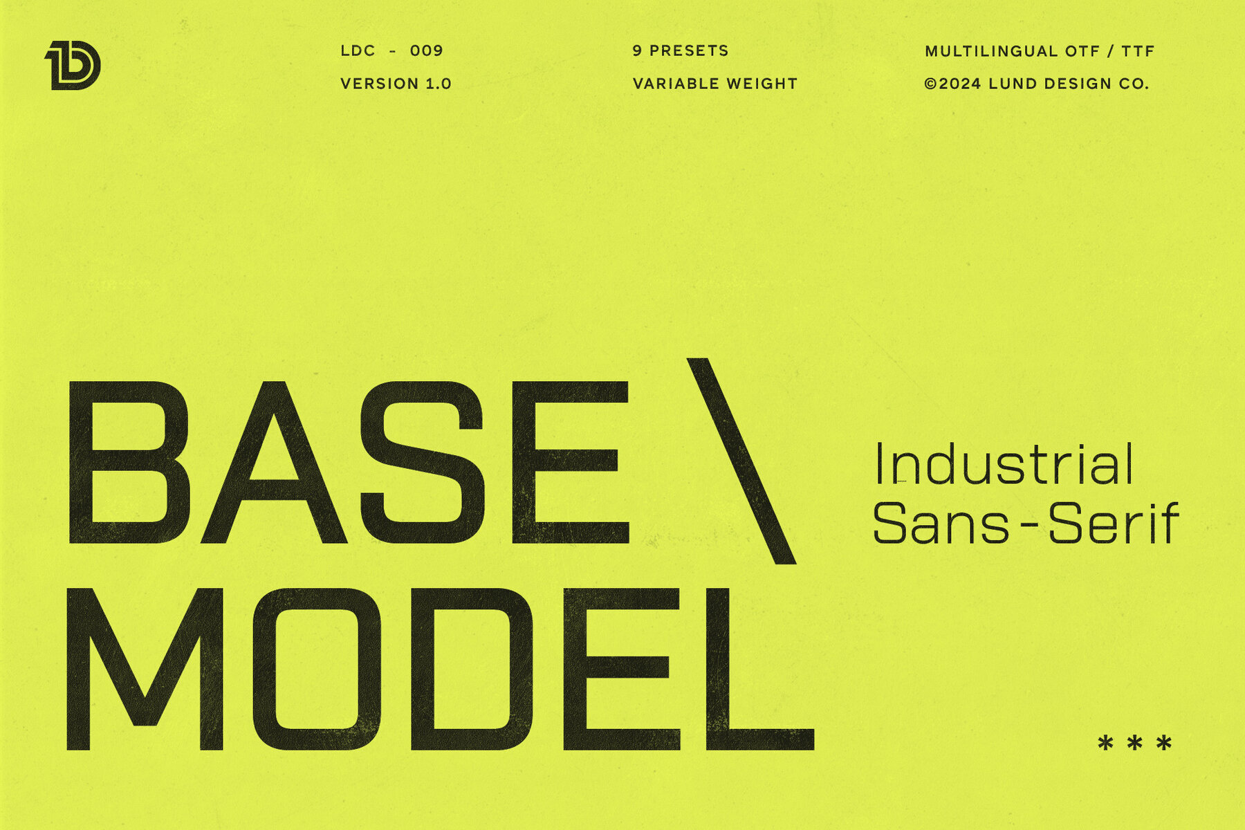 Base Model Font 1