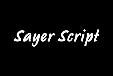 Sayer Script