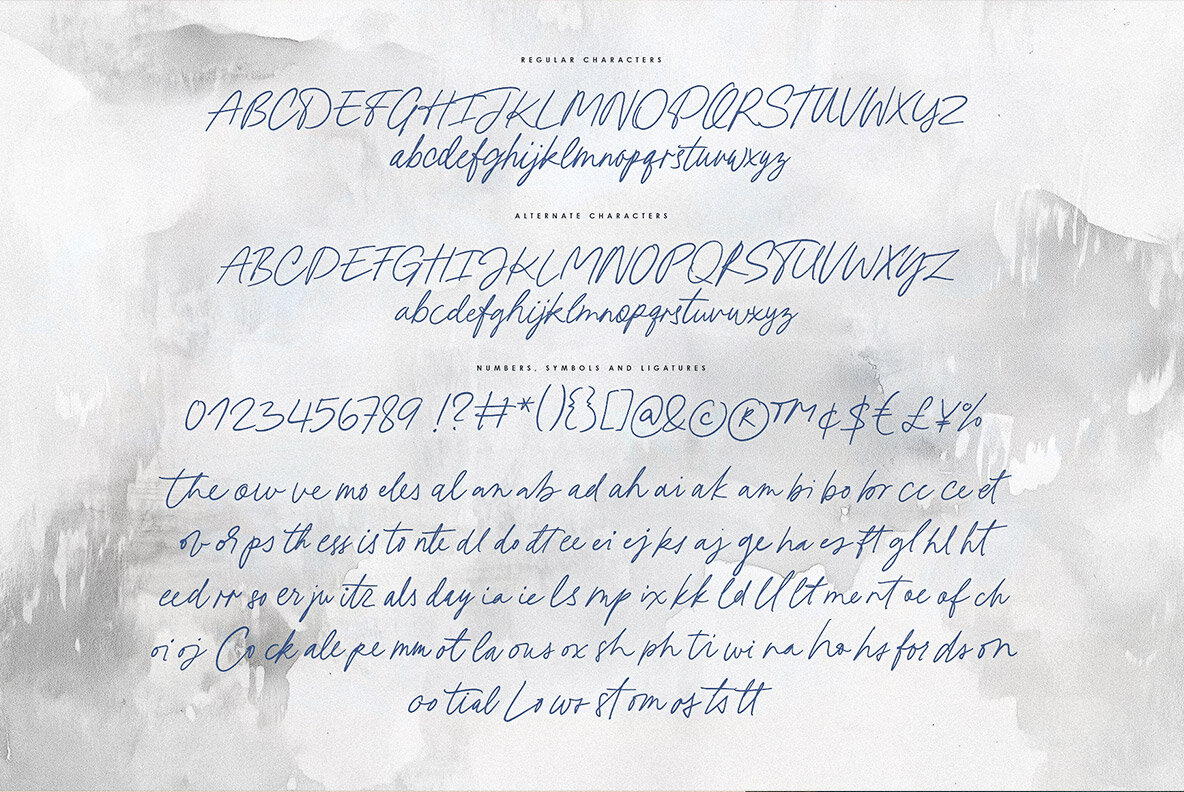 Bolton Quill Script 4