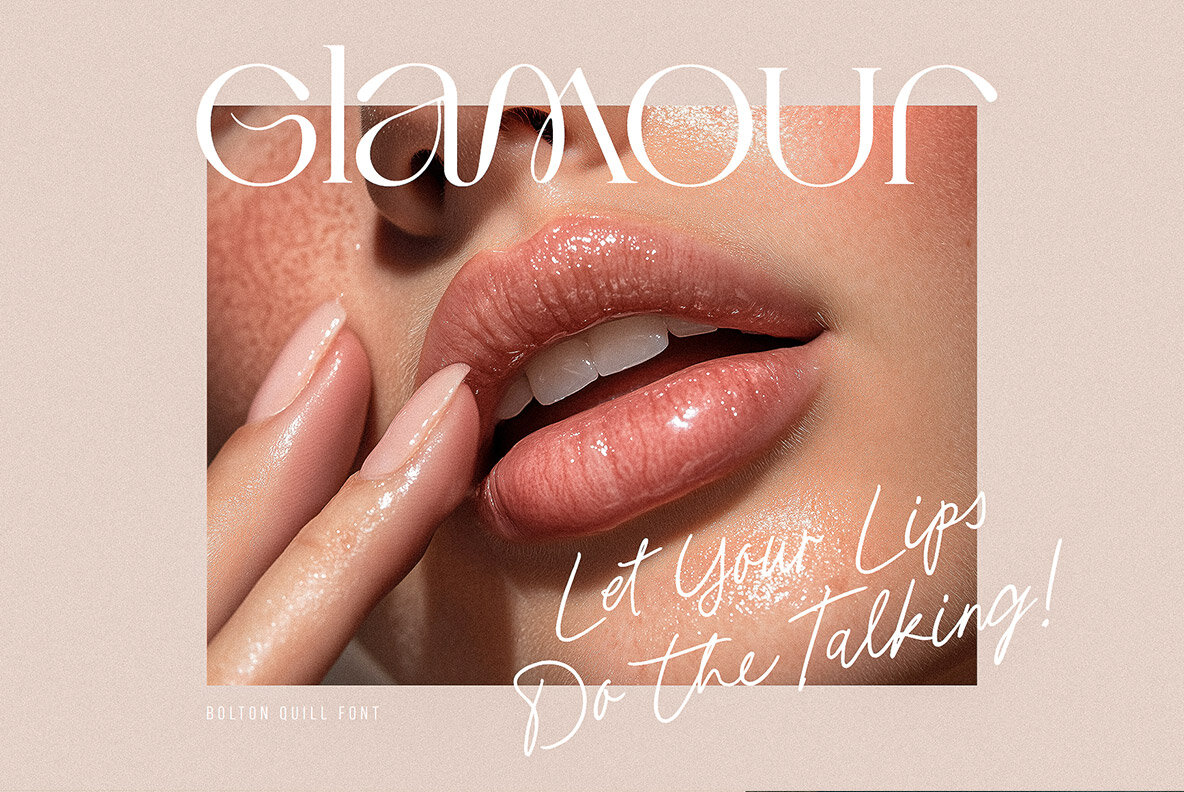 Bolton Quill Script 8