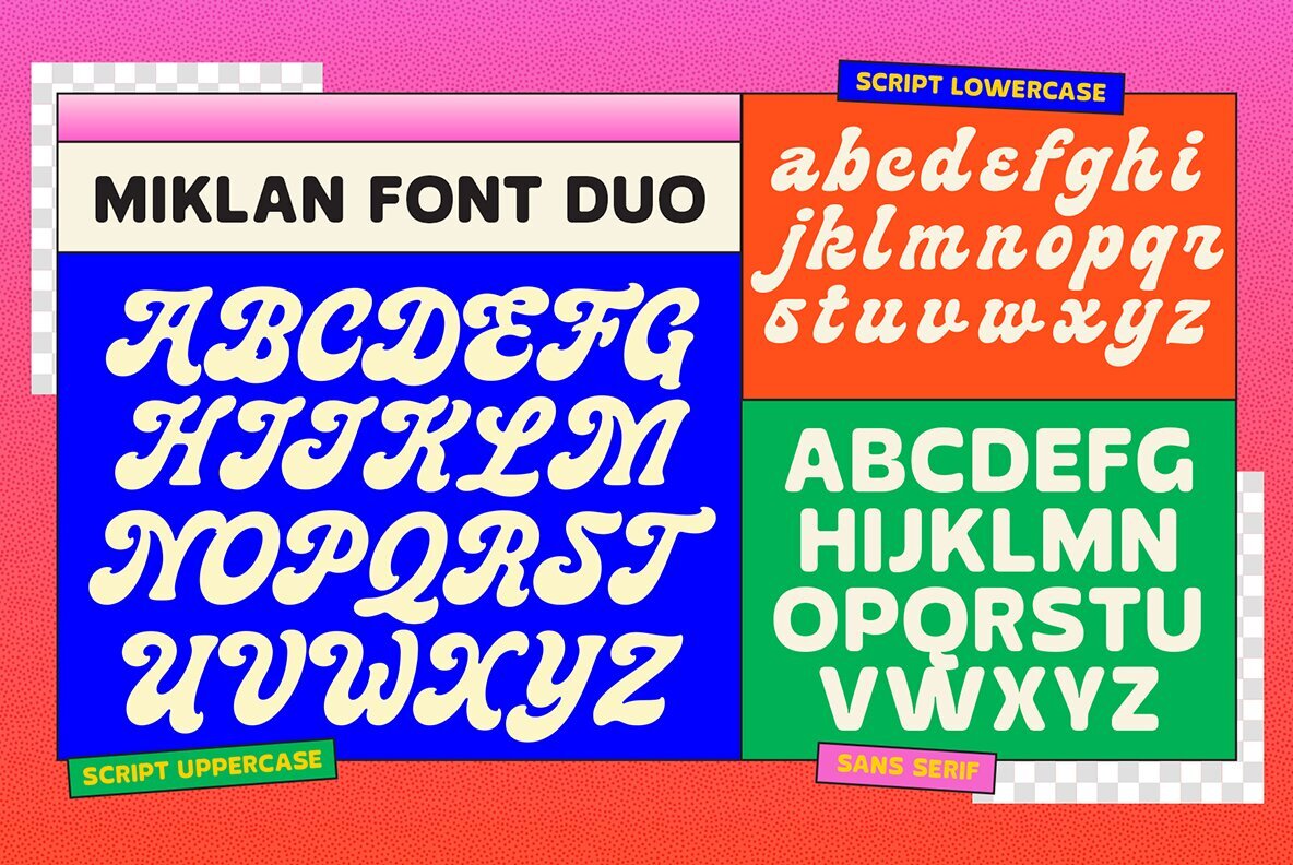 Miklan Font Duo 13