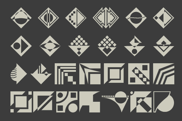 Polytype Art Deco Two Polytype Art Deco Two