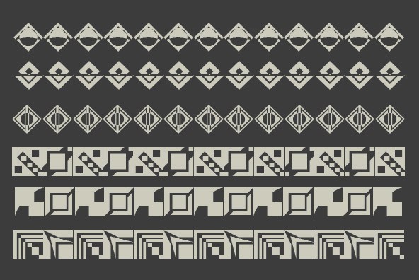 Polytype Art Deco Two Polytype Art Deco Two