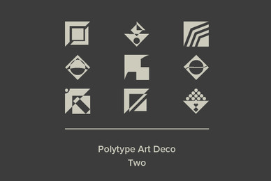 Polytype Art Deco Two