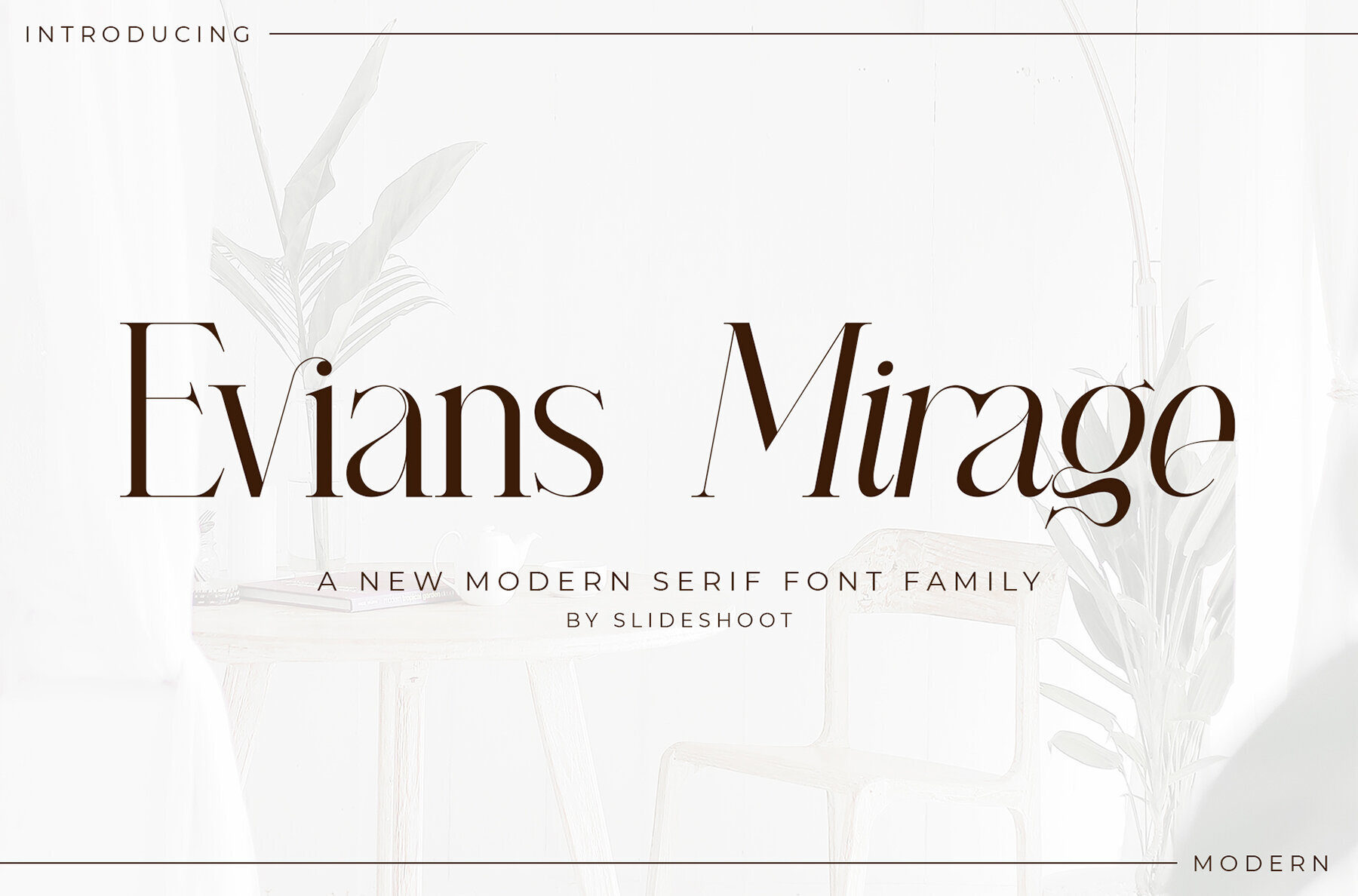 Evians Mirage 1