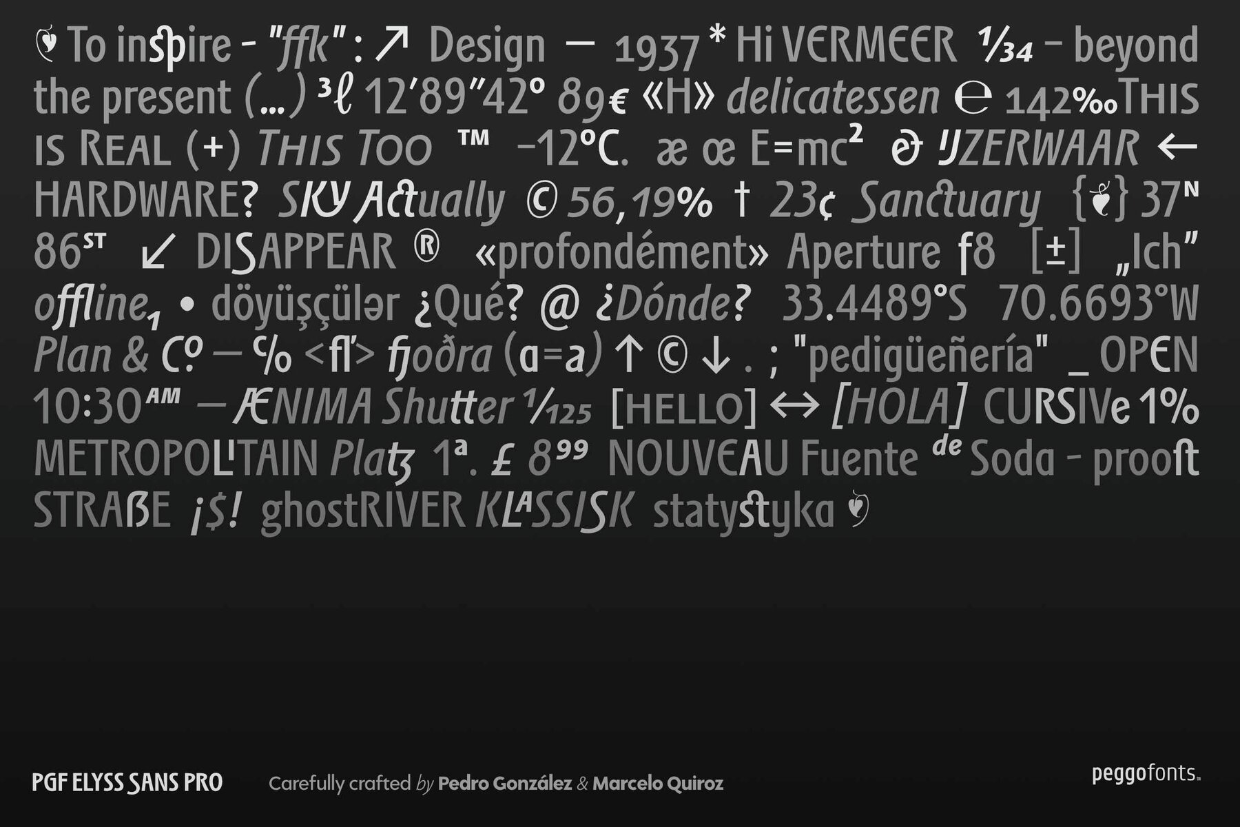 PGF Elyss Sans Pro 13