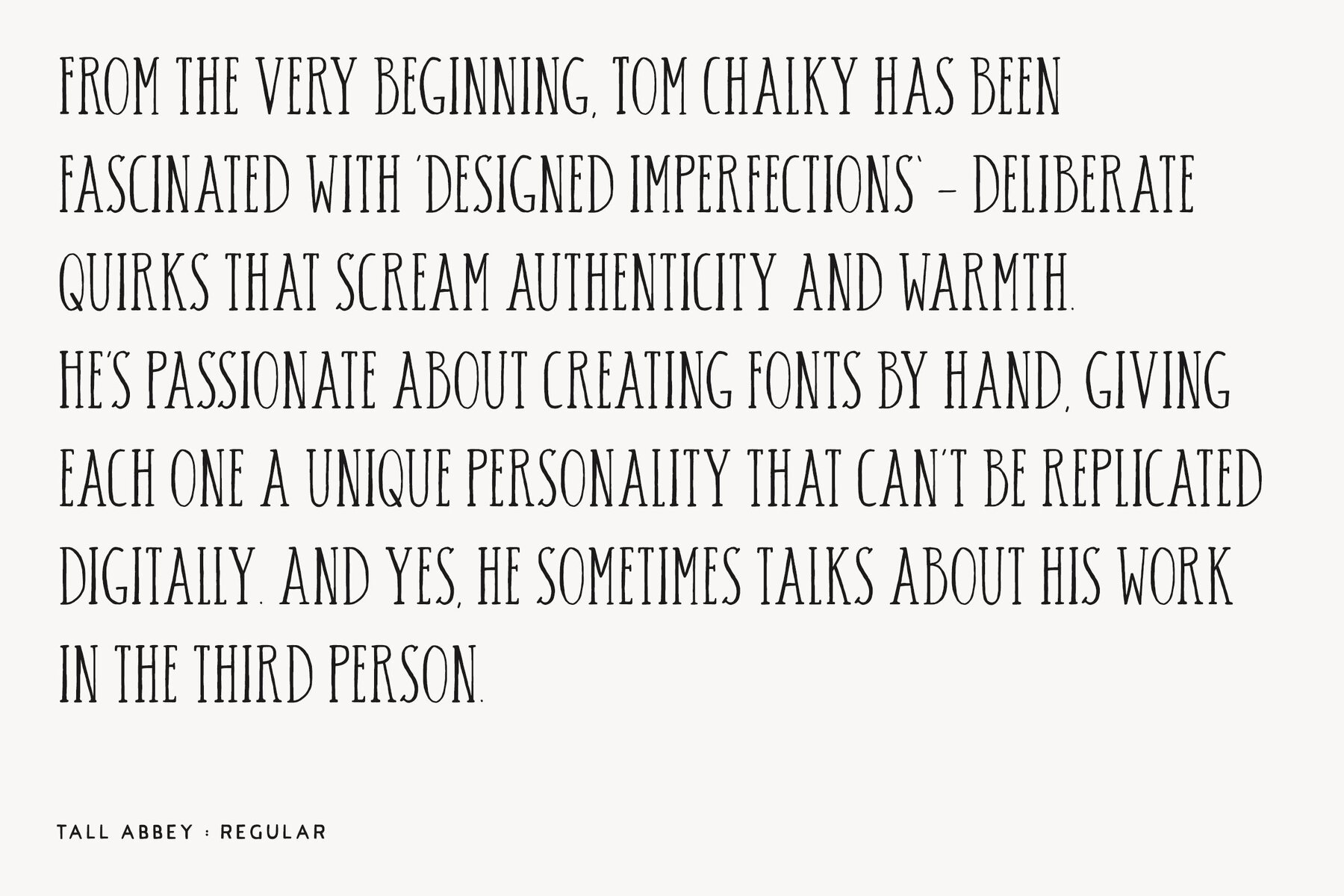 TC Tall Abbey Serif 7